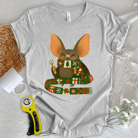 Batty Christmas Quilter T-shirt