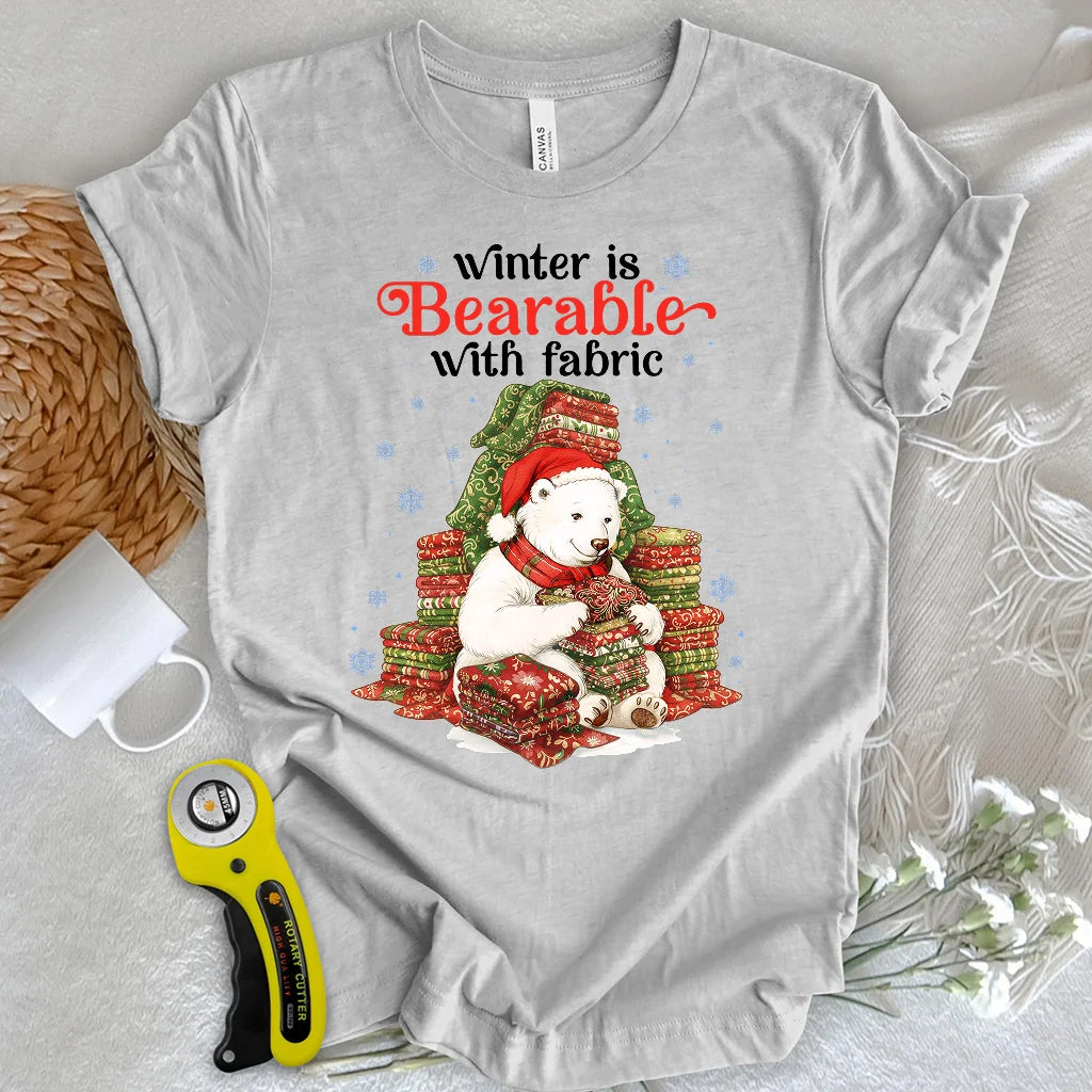 Tragbar mit Stoff-T-Shirt