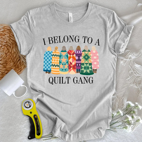 Maglietta Appartieni alla gang del quilting