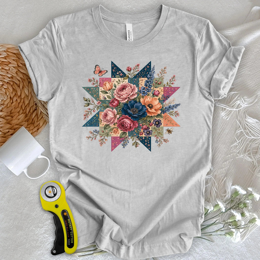 Blooming Patchwork Star T-shirt