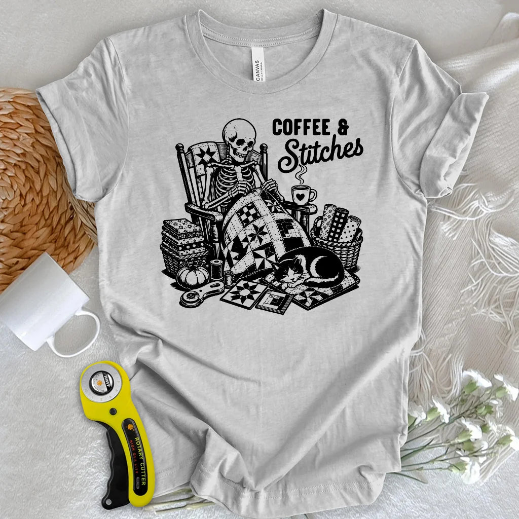 Coffee & Stitches T-shirt
