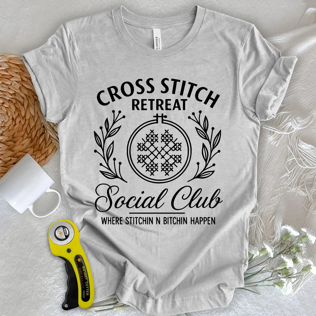 Cross Stitch Retreat T-shirt