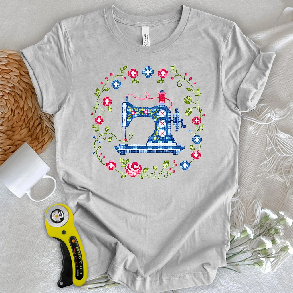 Cross Stitch Singer T-shirt