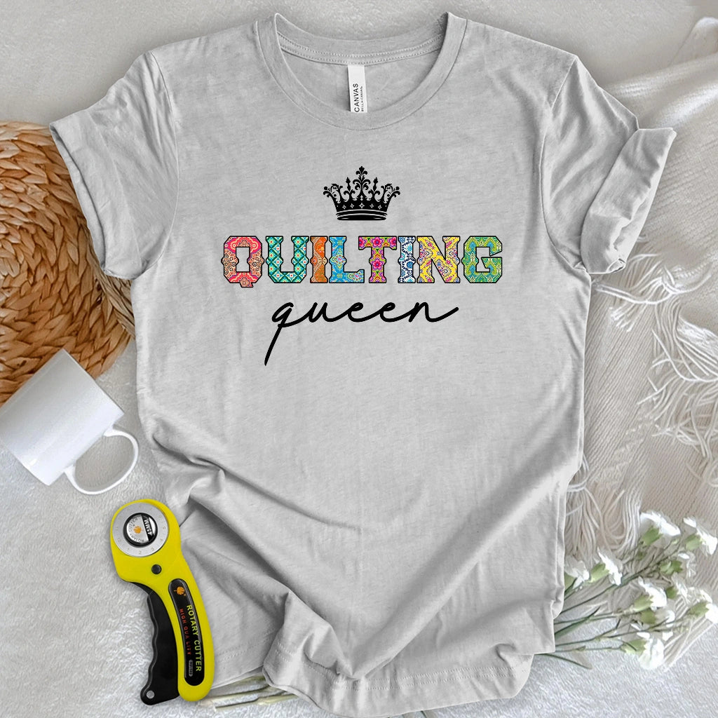 Crowned in Patchwork T-shirt