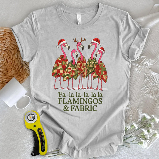 Fa-la-la-la-la Flamingo T-shirt