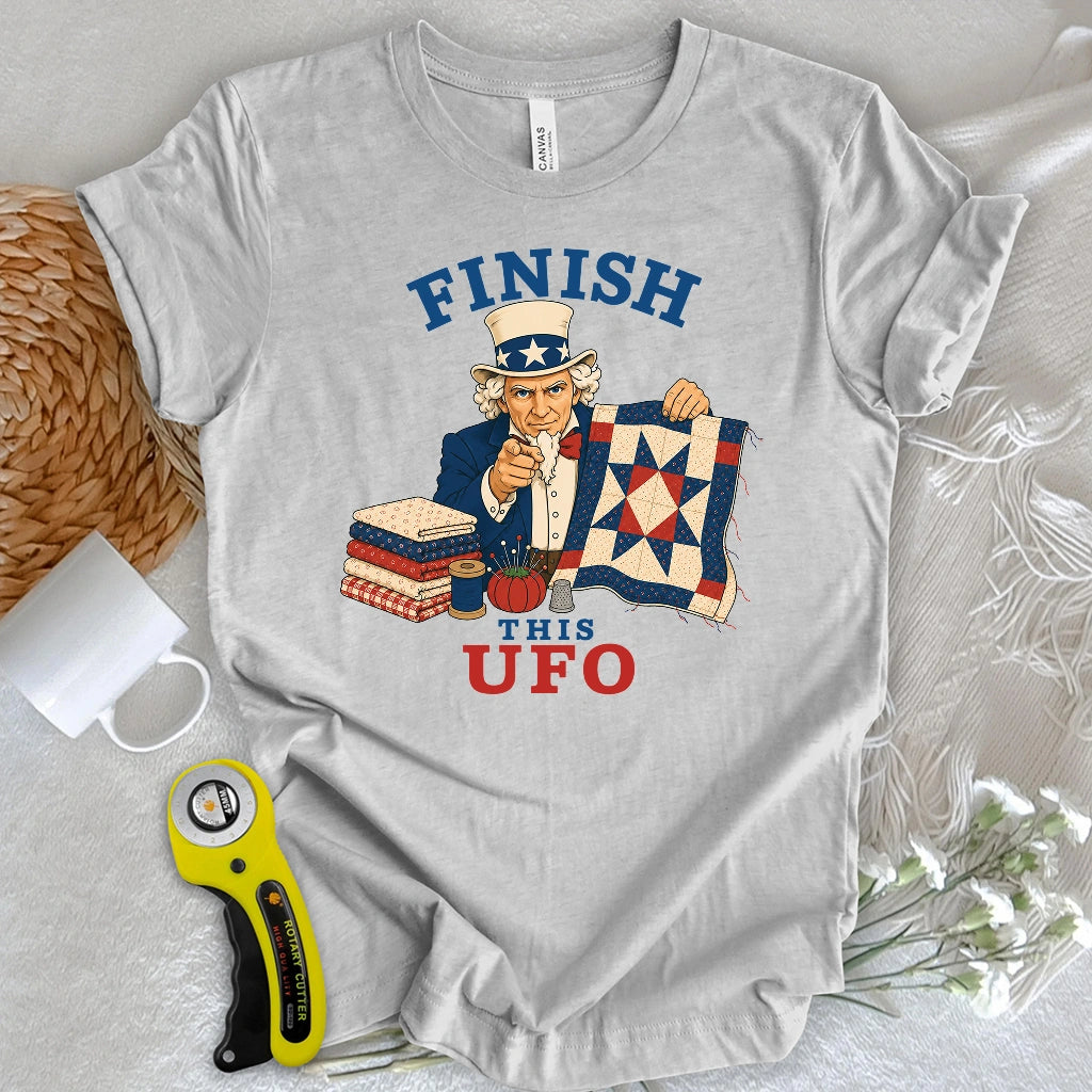Finish this UFO! T-shirt