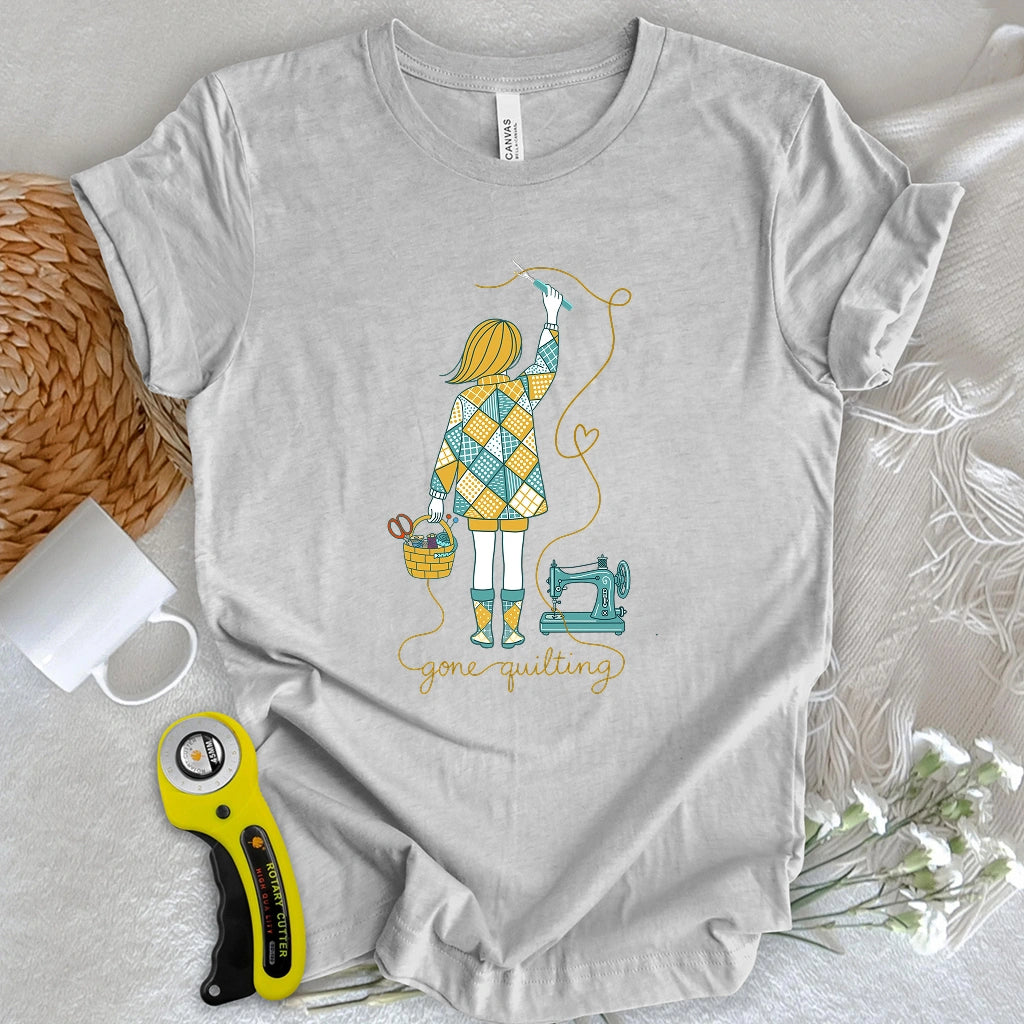 Gone quilting T-shirt