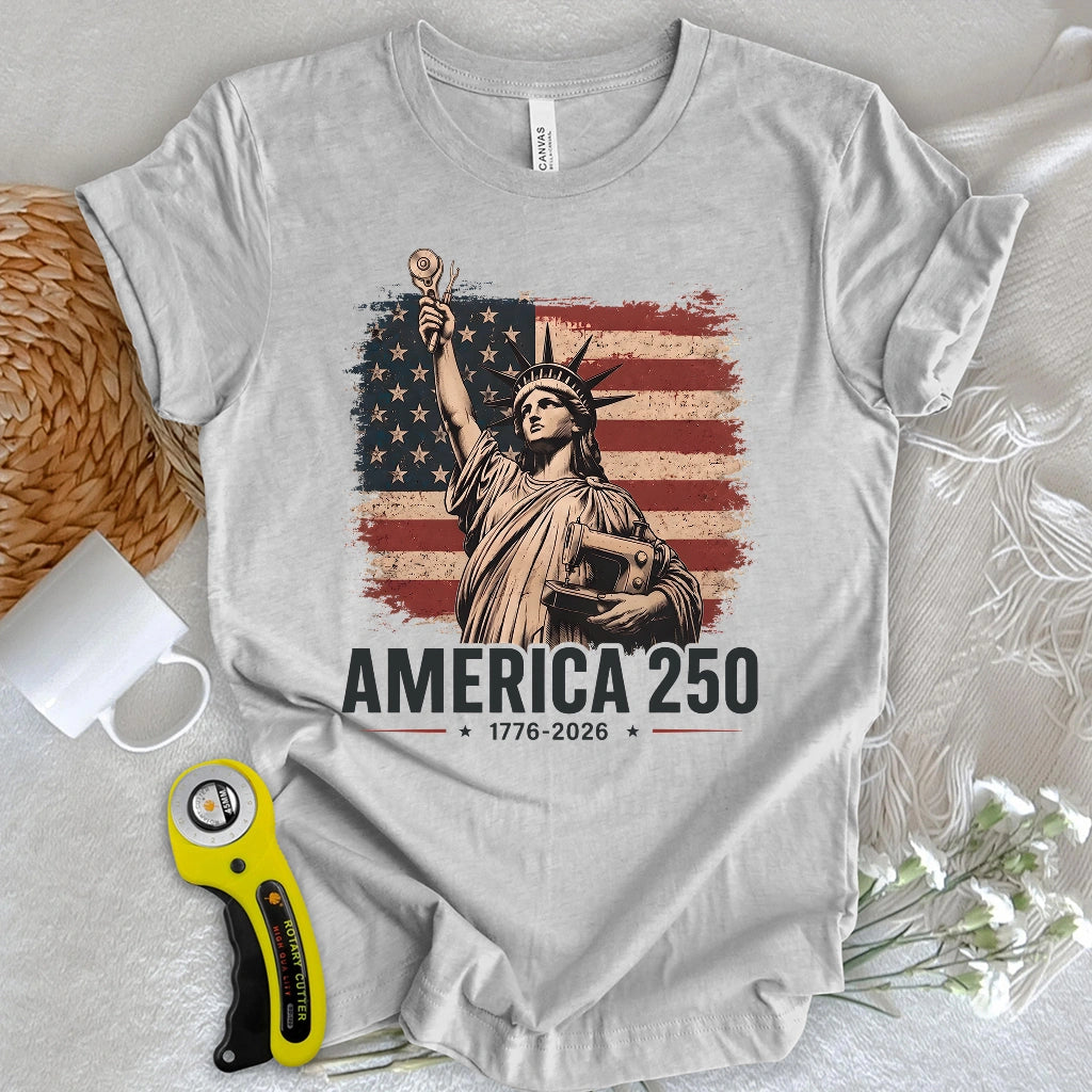 Liberty Freedom Quilt T-shirt