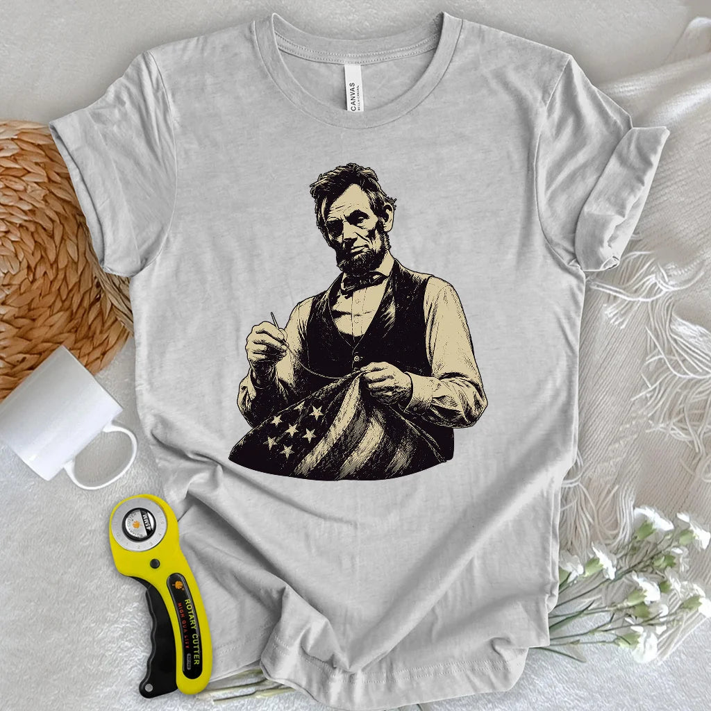 Lincoln: Stitching America Together T-shirt