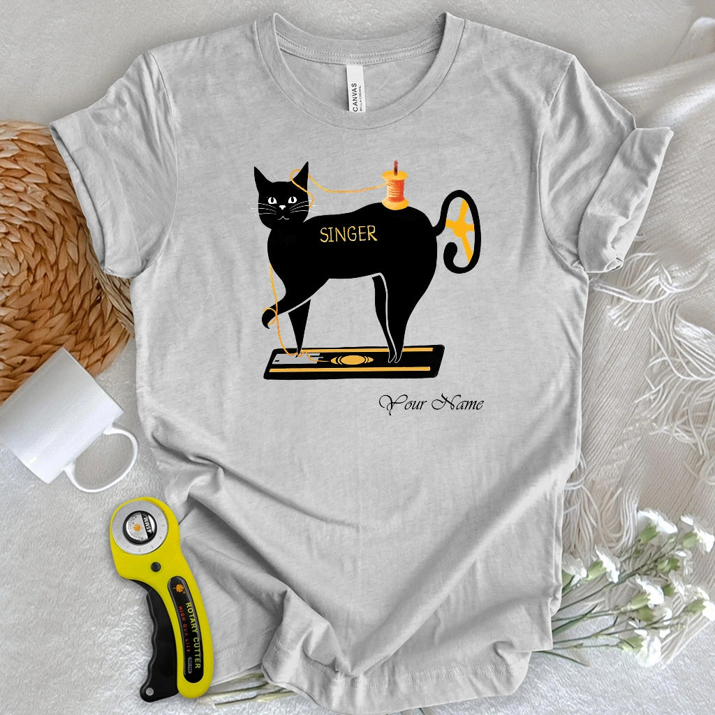"Custom Name" Mewing Machine T-shirt