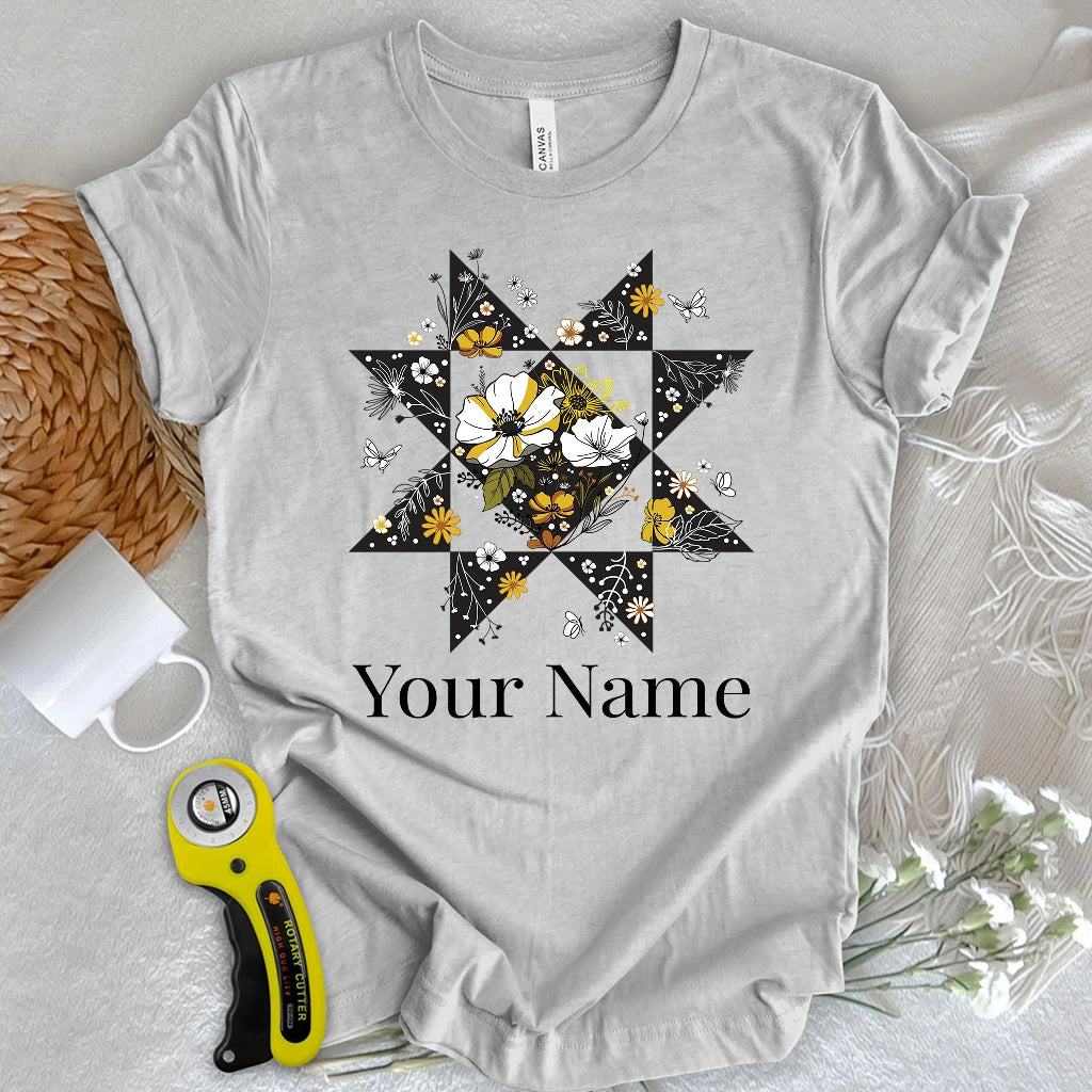 "Custom Name" Nature Block T-shirt