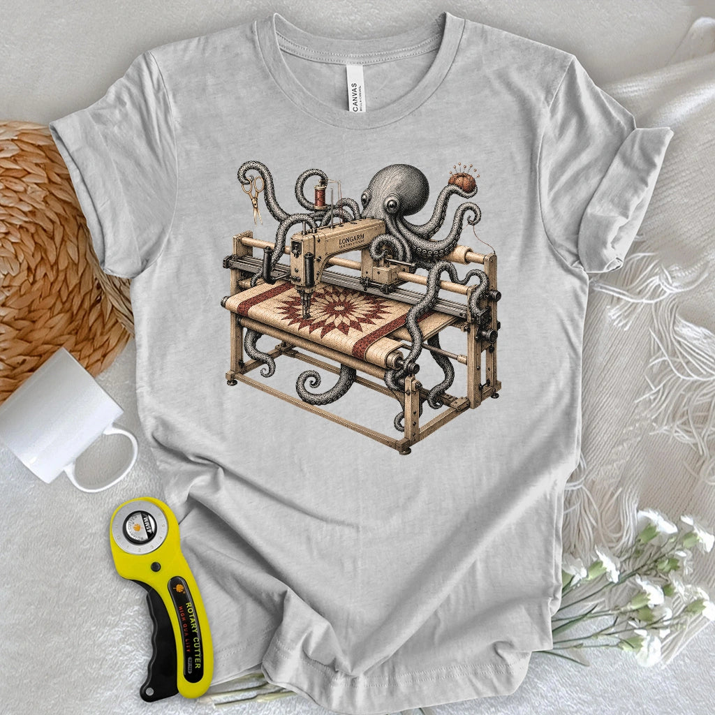 Octo Longarm Quilter T-shirt