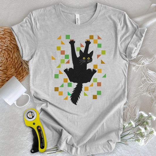 Patchwork Cat-astrophe T-shirt