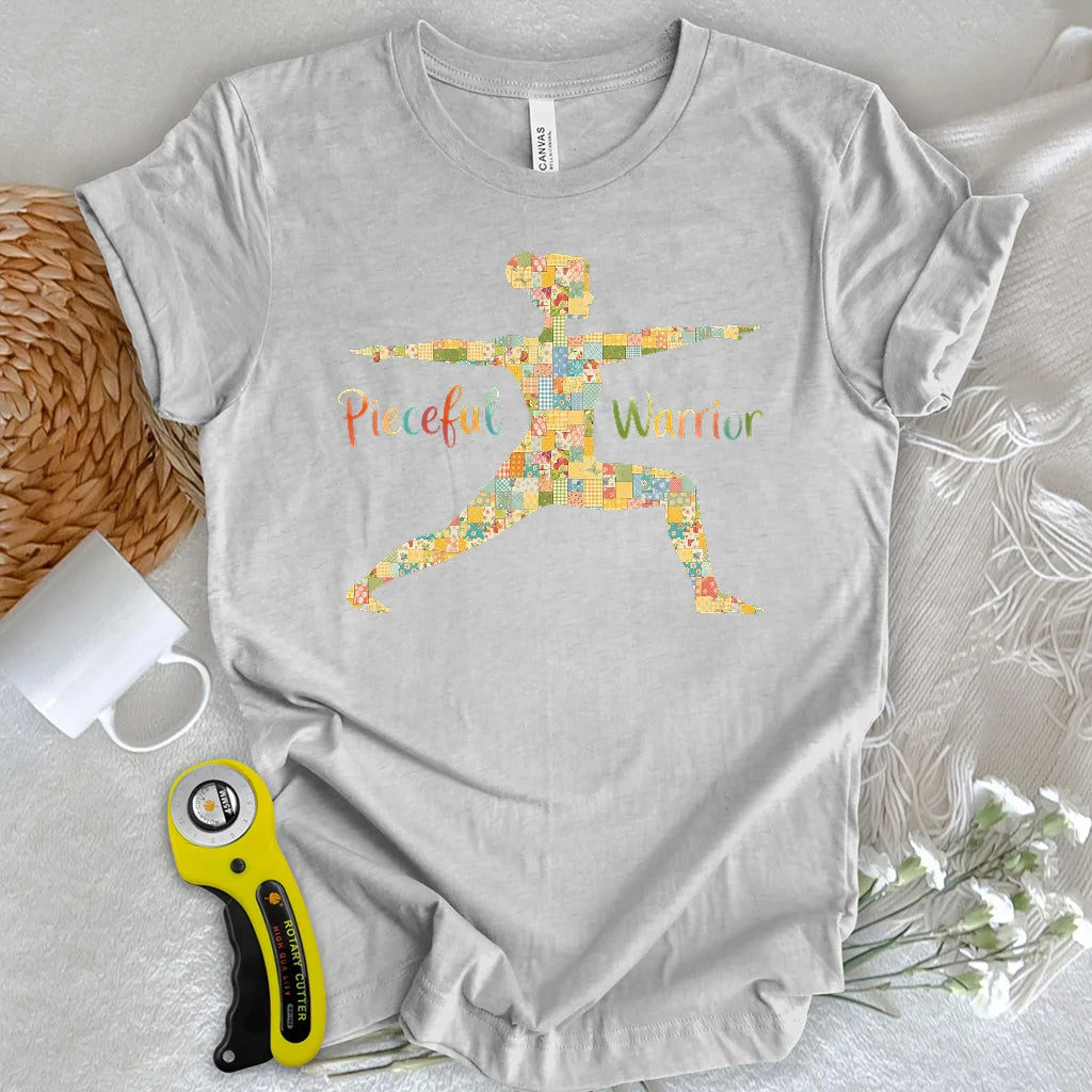 Patchwork Yoga Quilter T-shirt