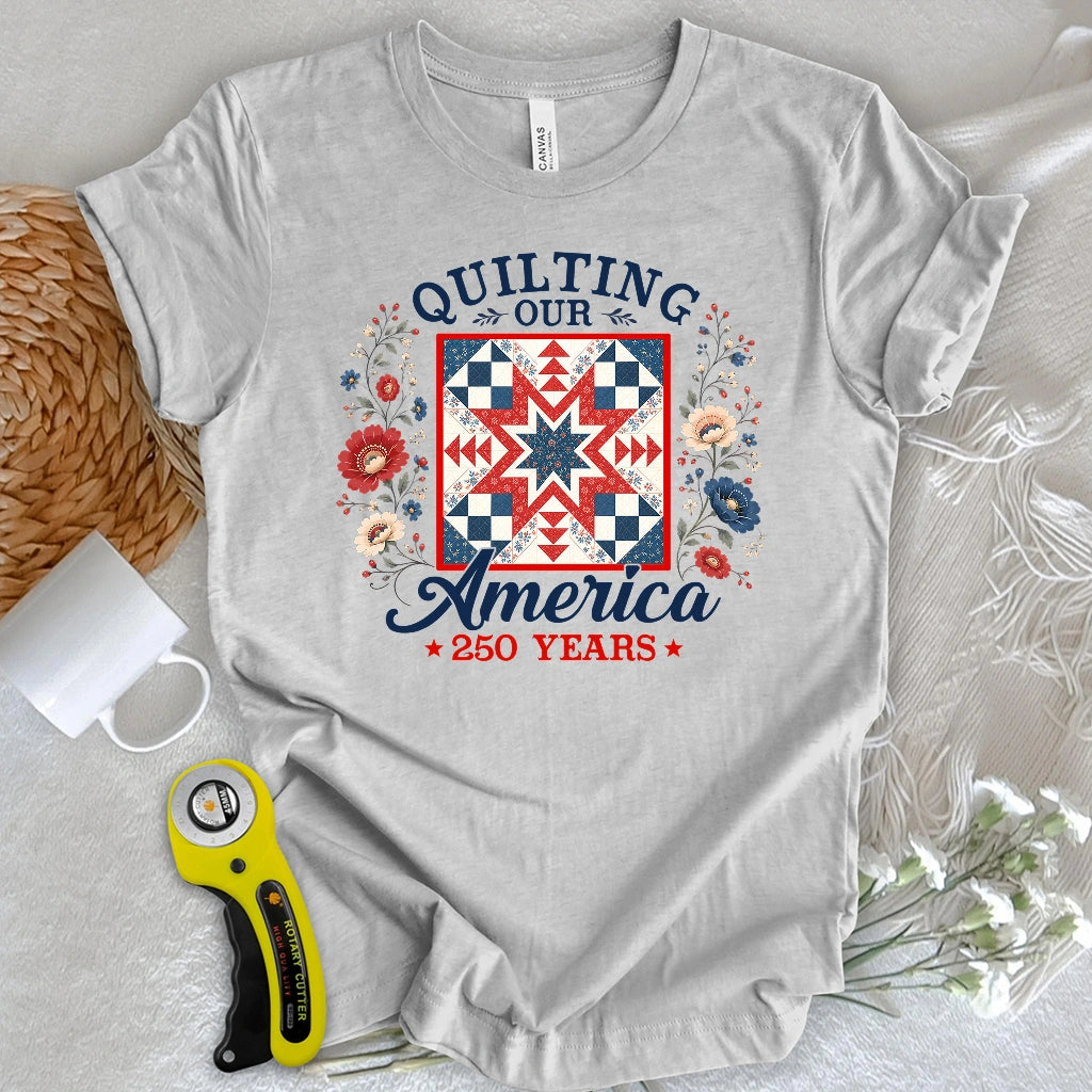 Patriotic Quilter T-shirt