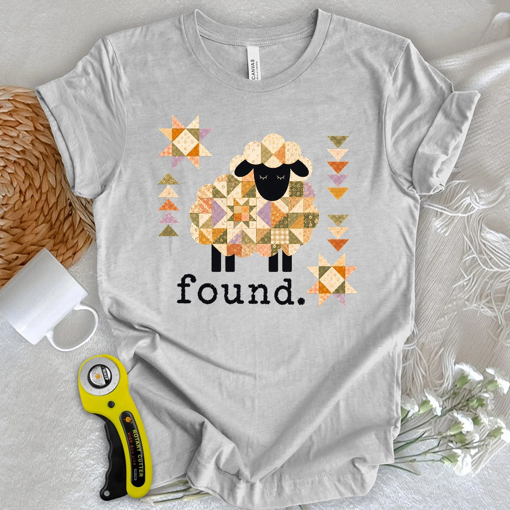 Psalm 23 Patchwork Sheep T-shirt