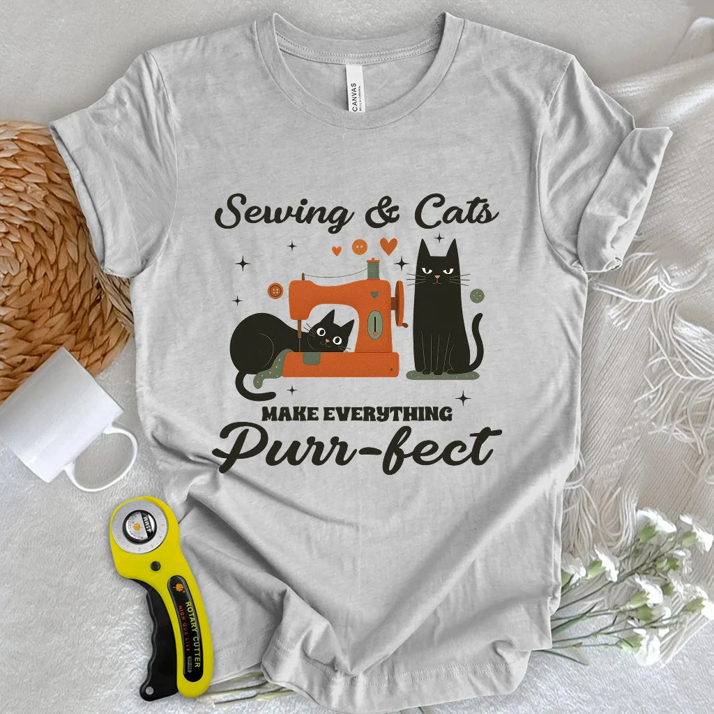 Purr-fect Sewing T-shirt