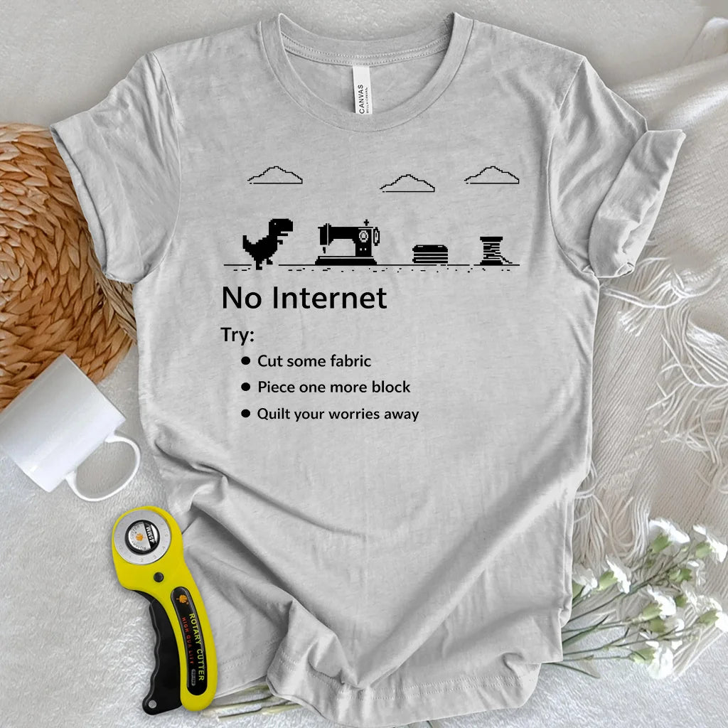 Steppdeckenmodus aktiviert T-Shirt
