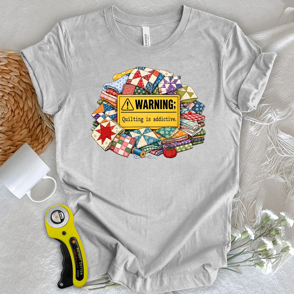 Quilt Warning T-shirt