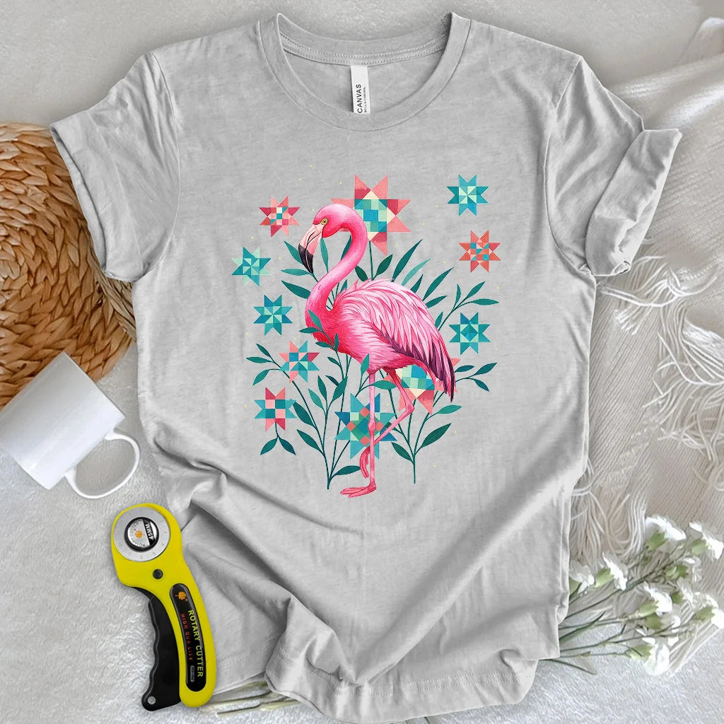 T-shirt matelassé Jardin