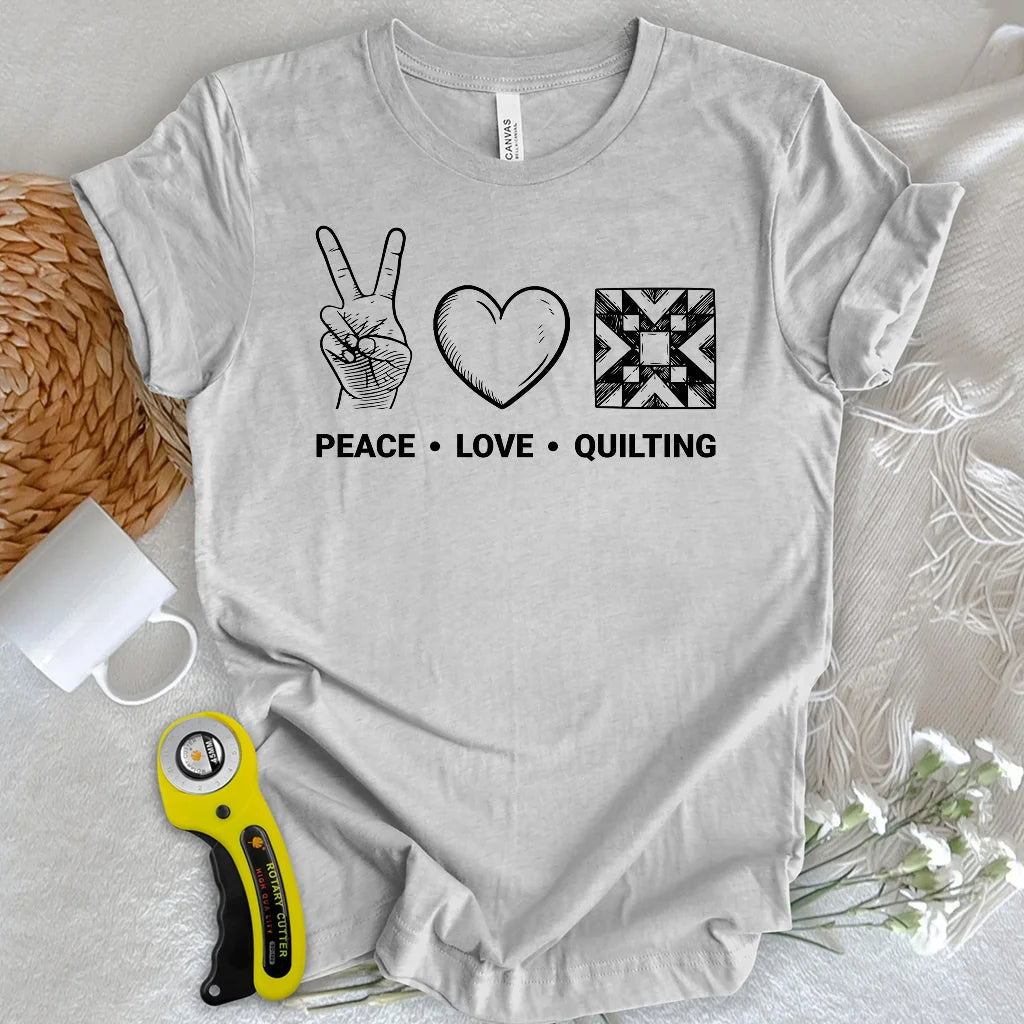 Quilters love piece T-shirt
