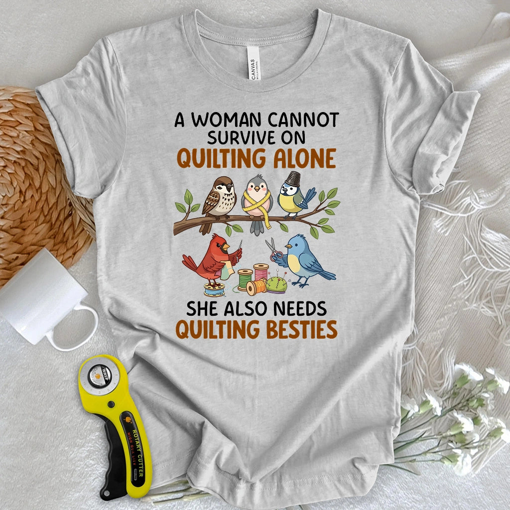 Quilting Besties Club T-shirt