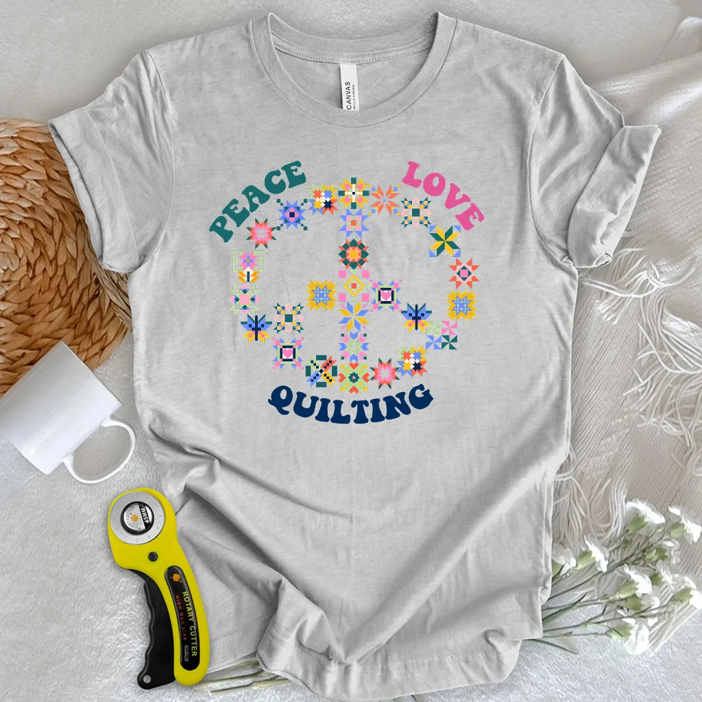 Quilting Brings Peace T-Shirt