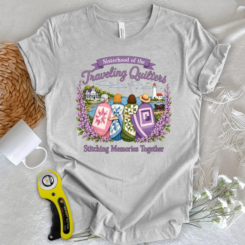 Quilting Sisters on the Go T-shirt