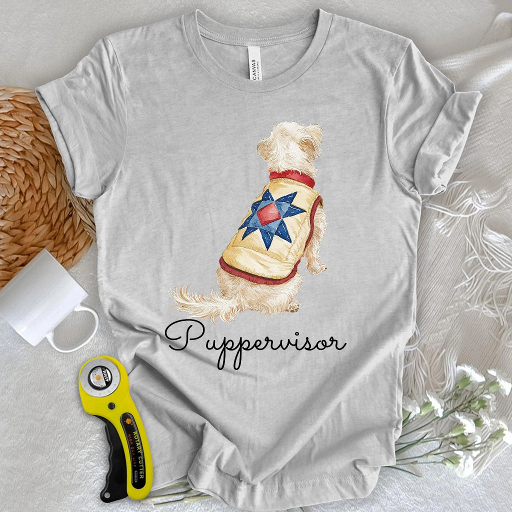 Quilty Pup Star T-shirt