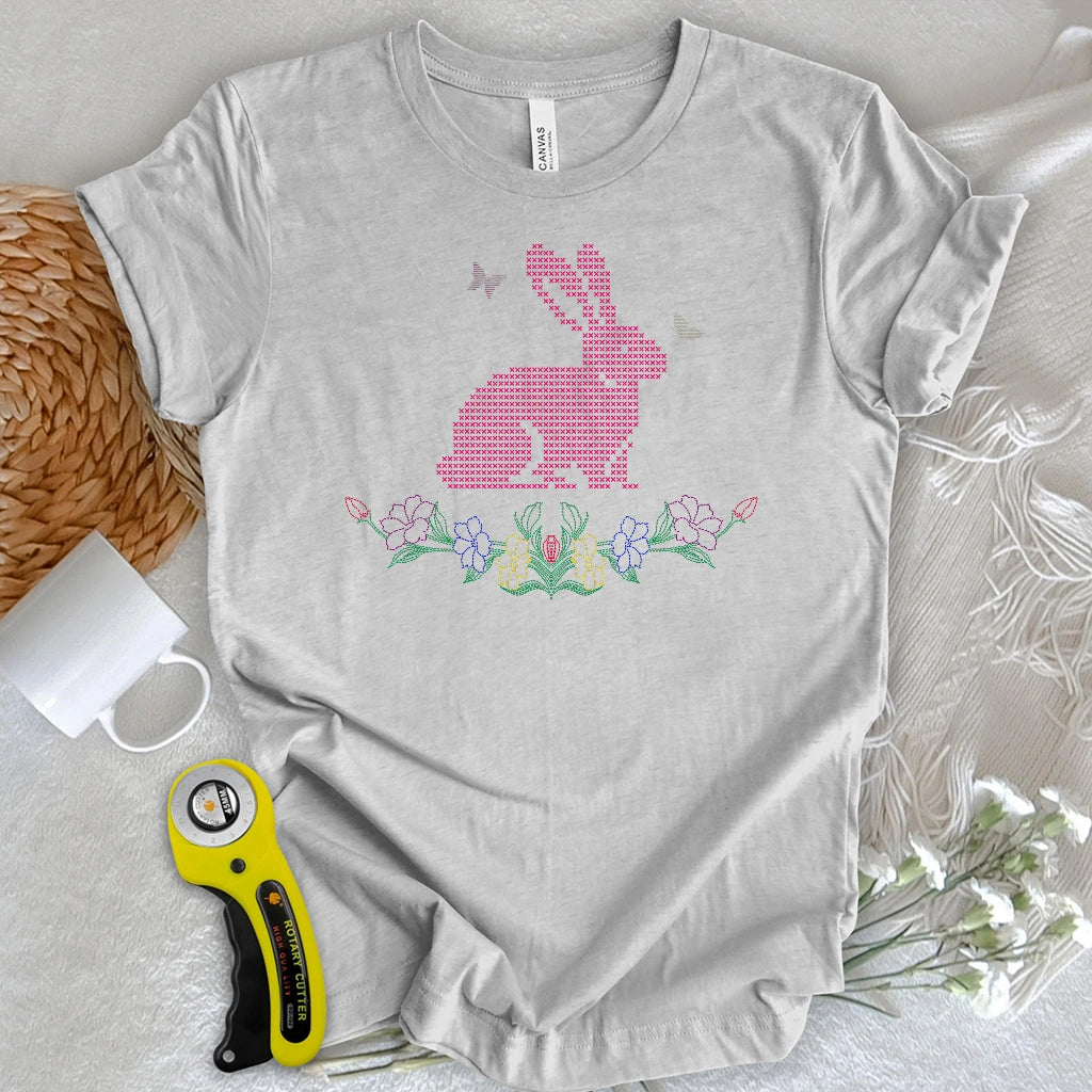 Rabbit Floral T-shirt