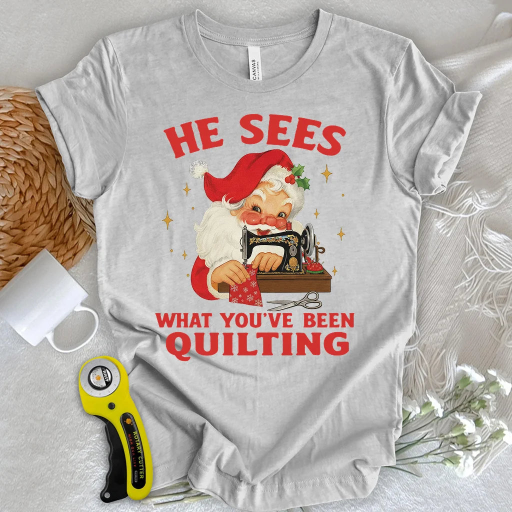 Santa Sees T-shirt