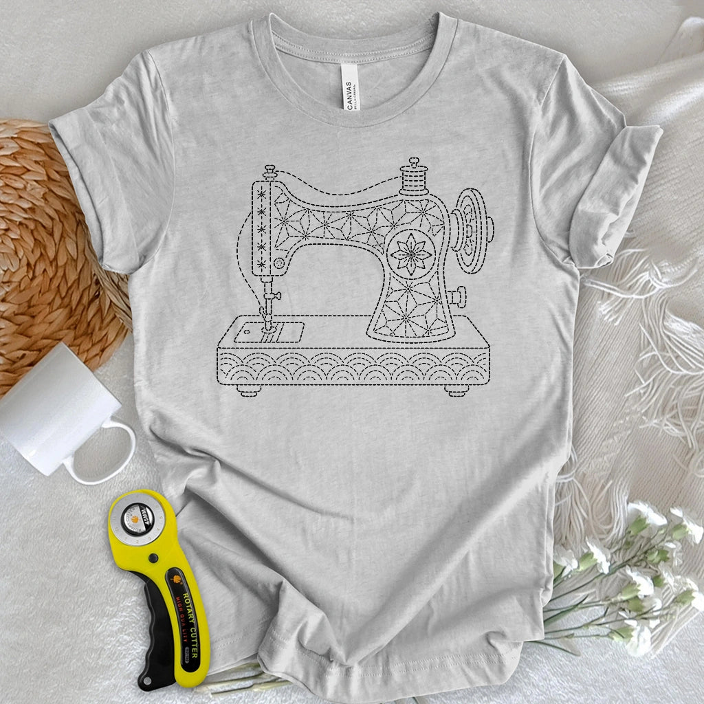 Sashiko Sewing Machine T-shirt