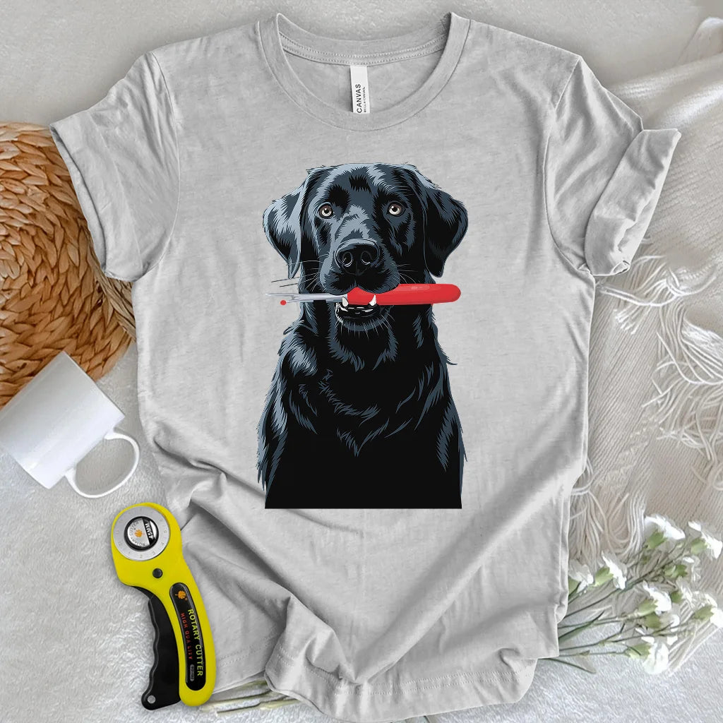 T-shirt décousu