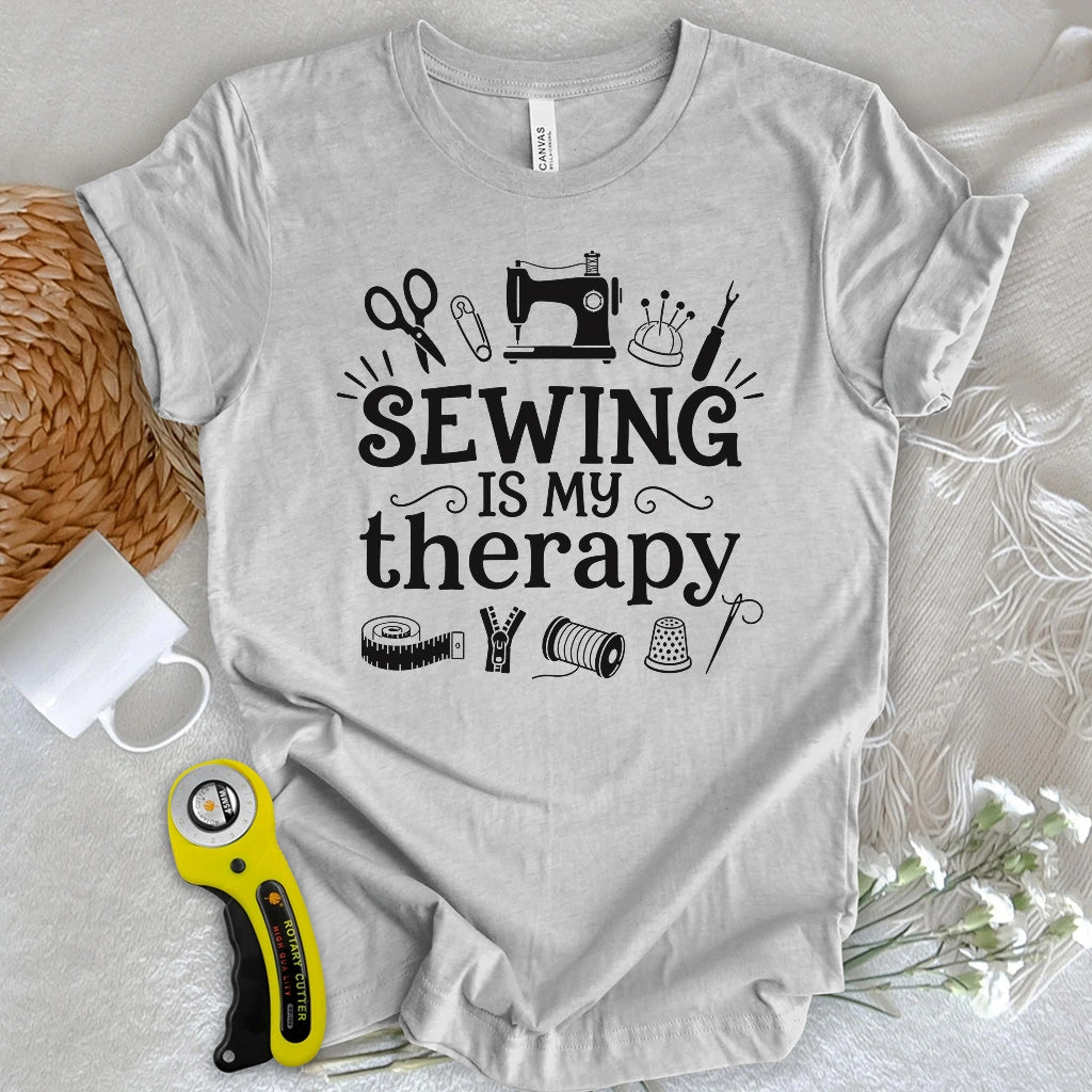 Sewing Is My Therapy T-shirt