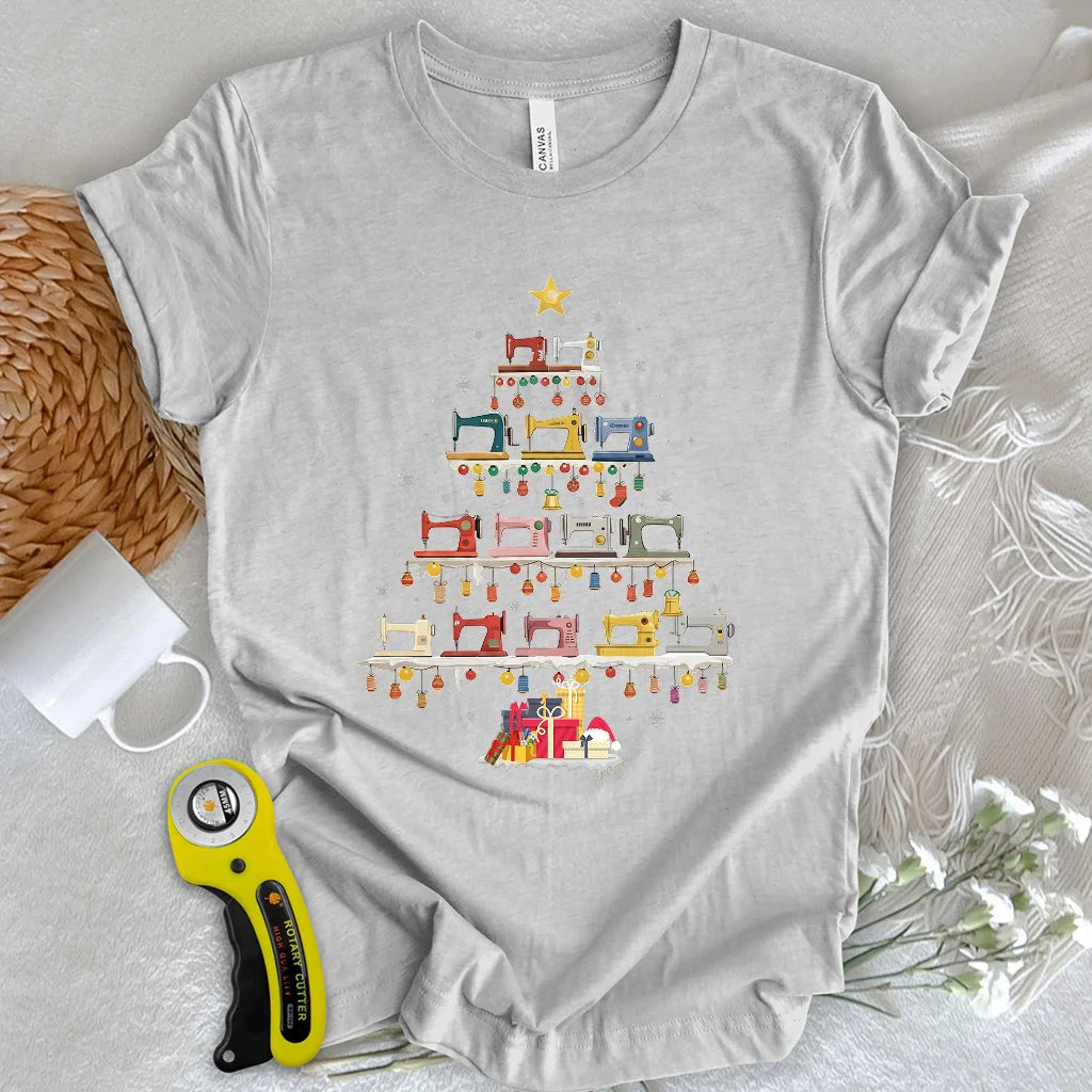 Sewing Machine Tree T-shirt