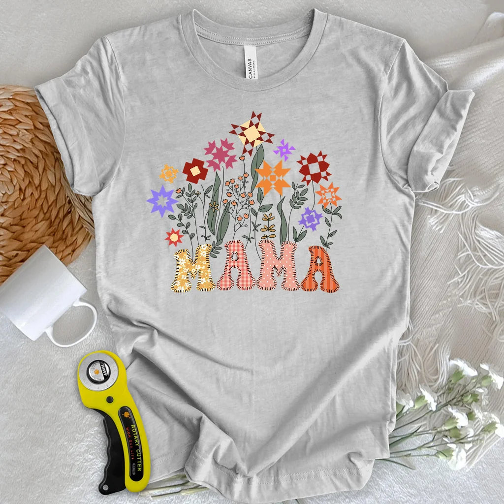 Stitched With Love Mama T-Shirt