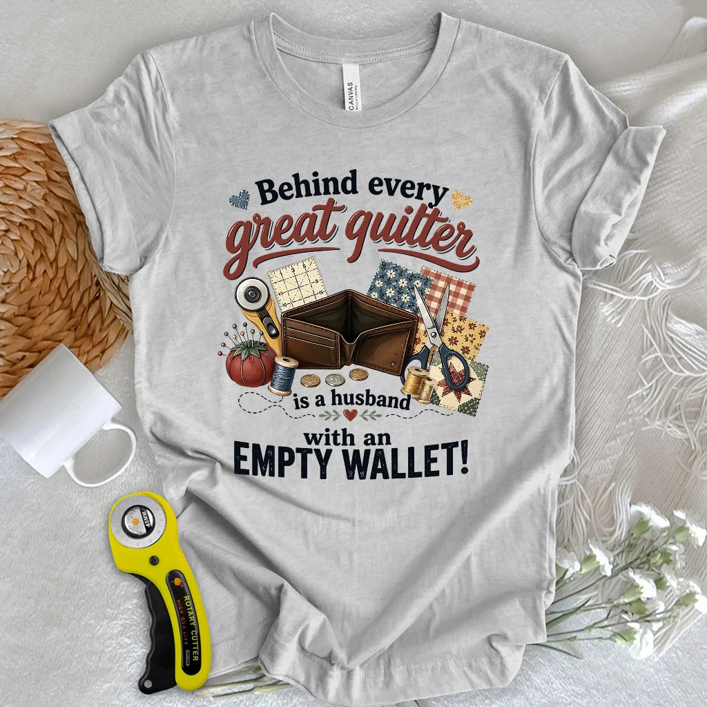 Stitched with Love, Paid by Him T-Shirt