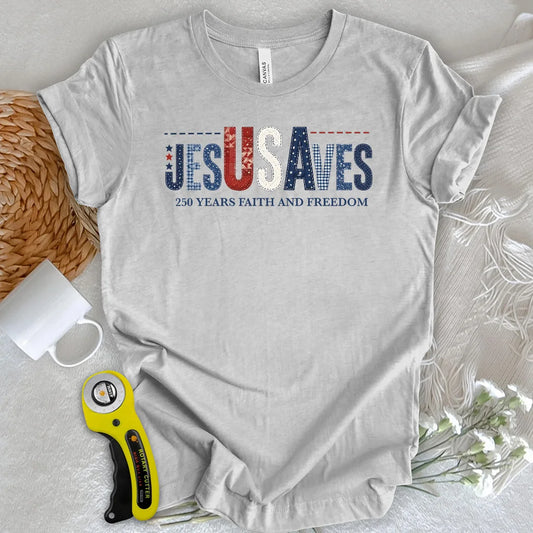 Stitching Faith Since 1776 T-shirt