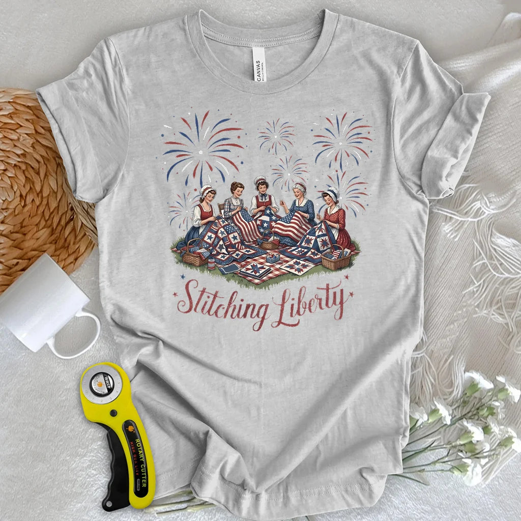 Stitching Liberty T-Shirt