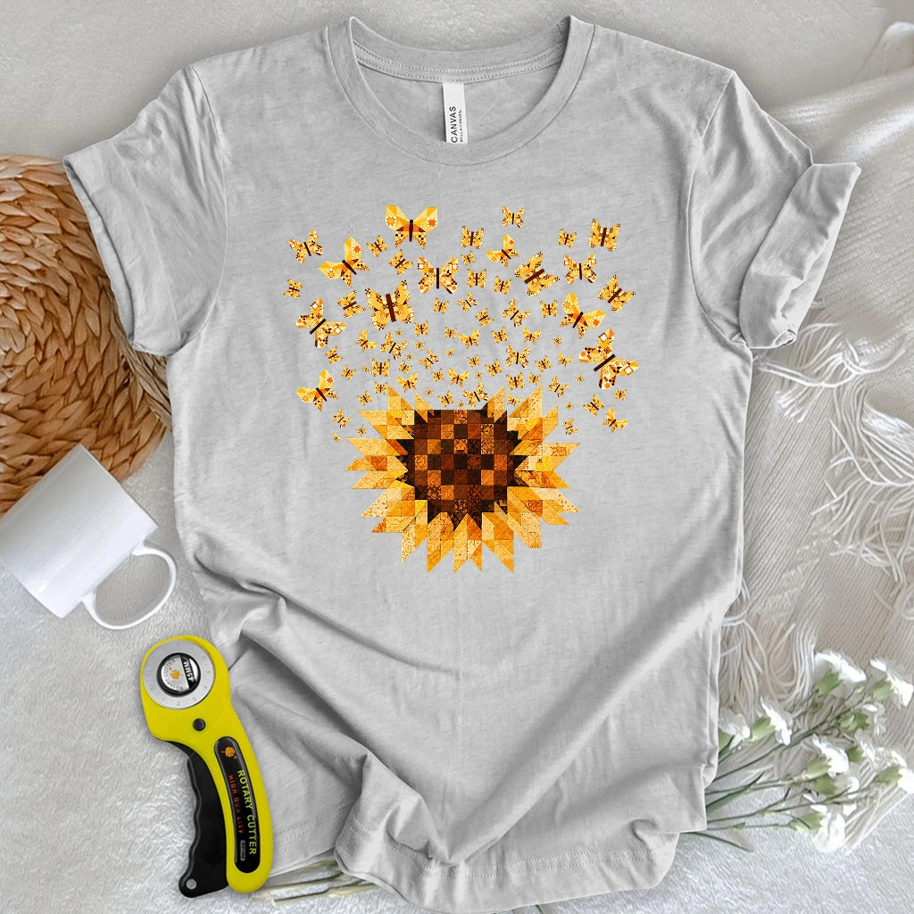 Sunflower Magic Quilt Bloom T-shirt