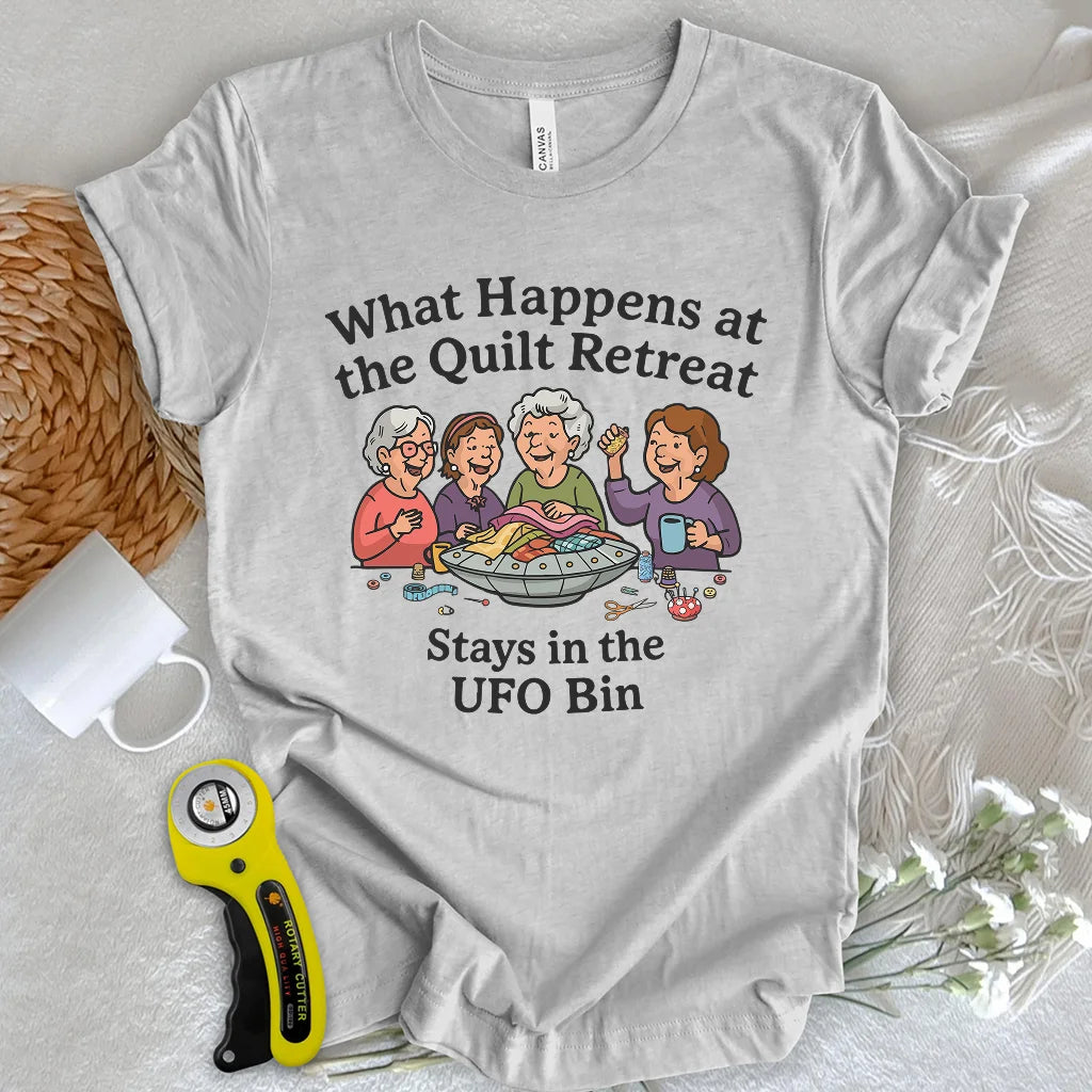 UFO Quilt Retreat T-shirt