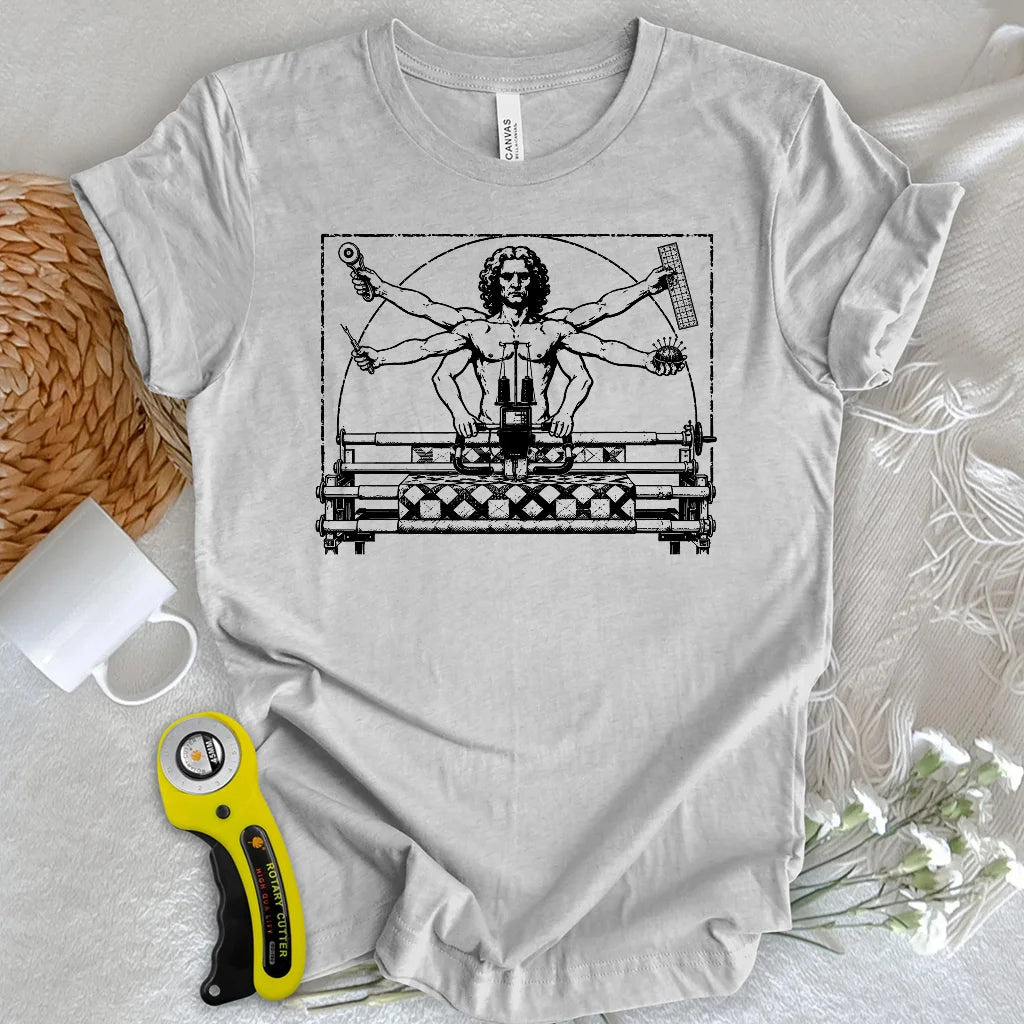 Vitruvian Longarmer T-shirt