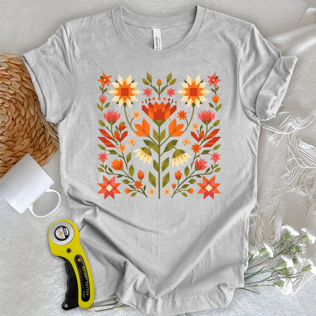 Wildflower Patchwork T-shirt