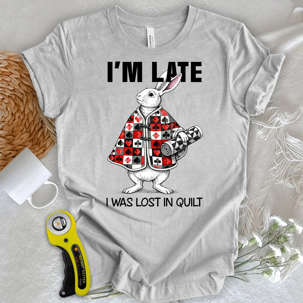 Wonderland Patchwork Hare T-shirt