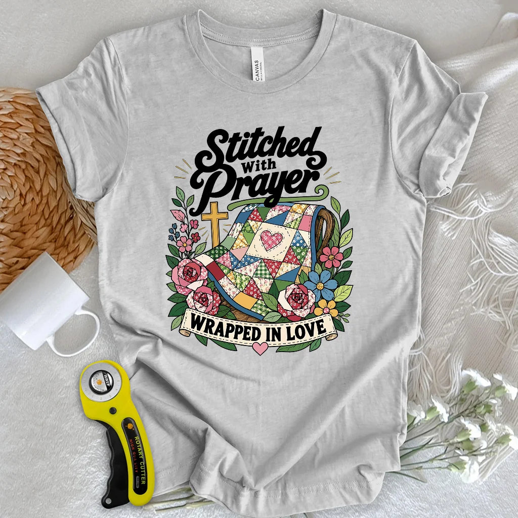 Wrapped In Love Quilt T-Shirt
