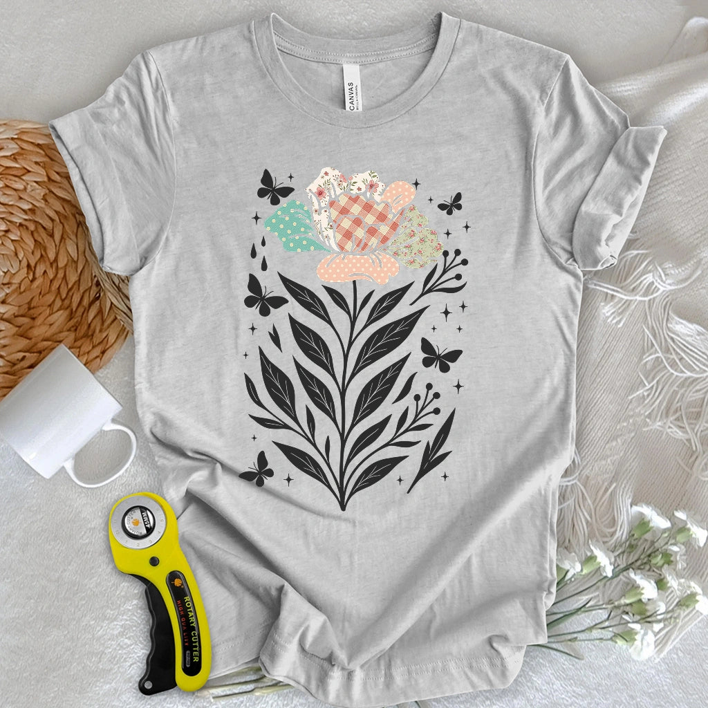 Patchwork Bloom T-shirt