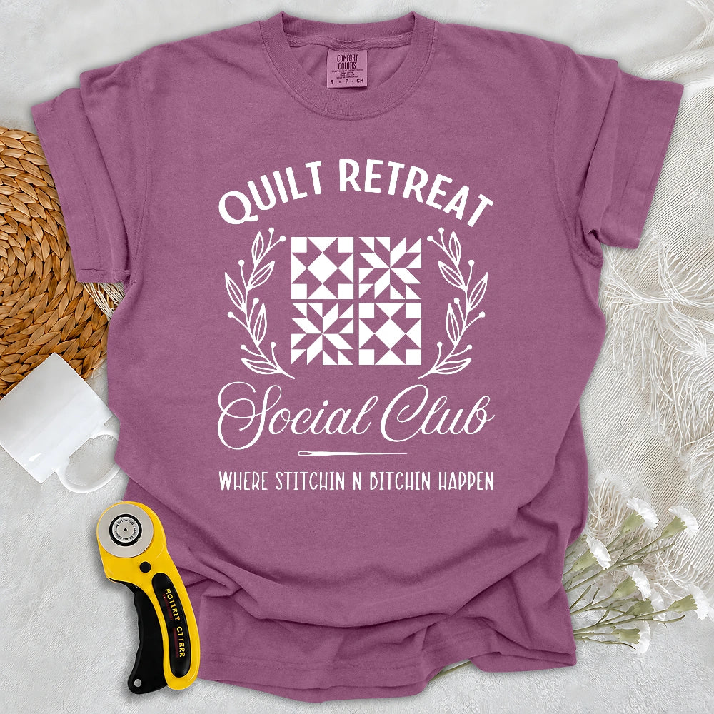 Comfort Colors Quilt Retreat T-shirt