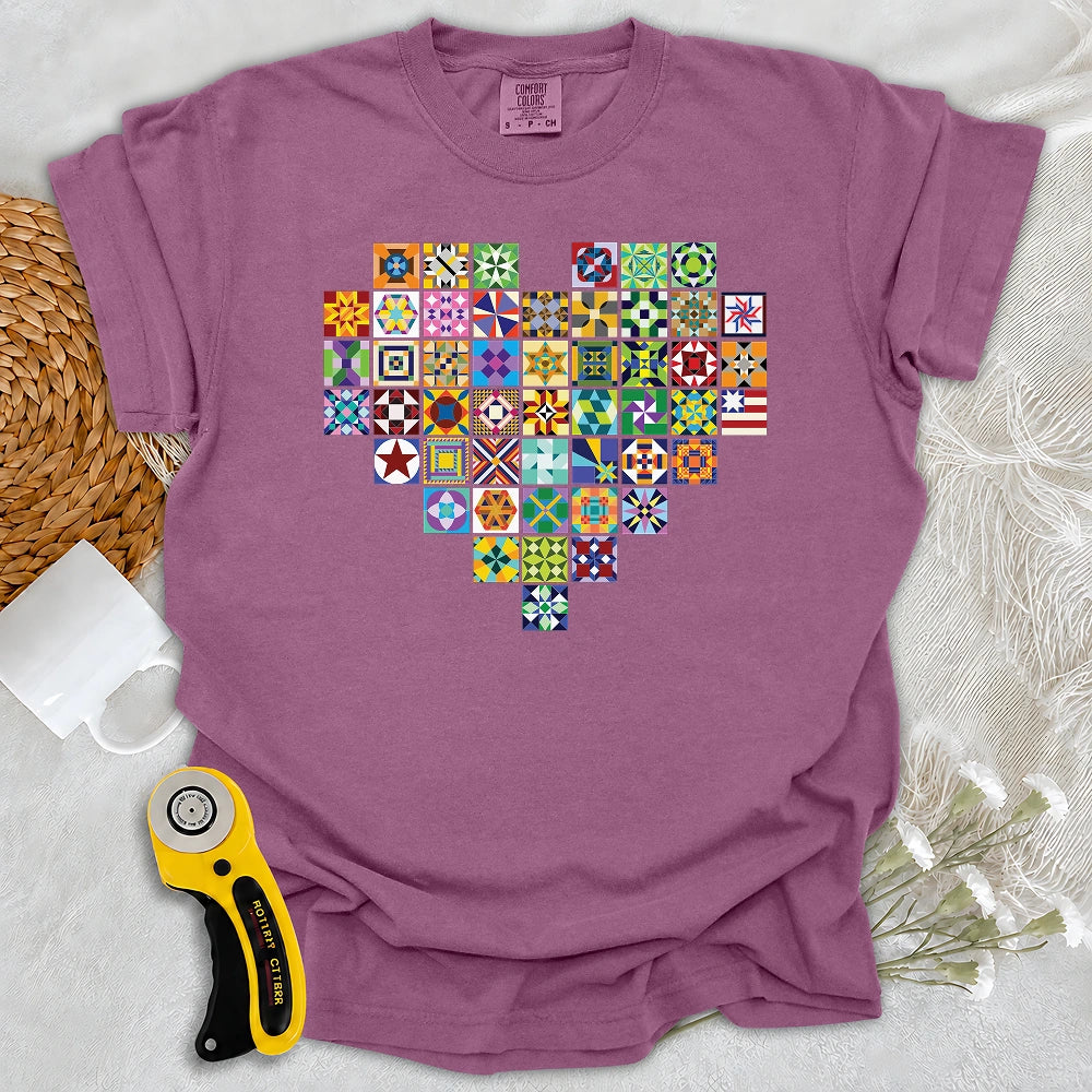 Comfort Colors States of Quilt T-shirt