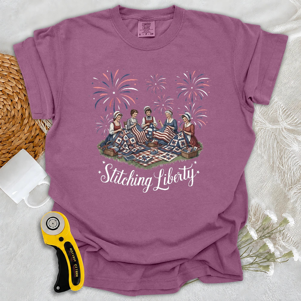 Comfort Colors Stitching Liberty T-Shirt