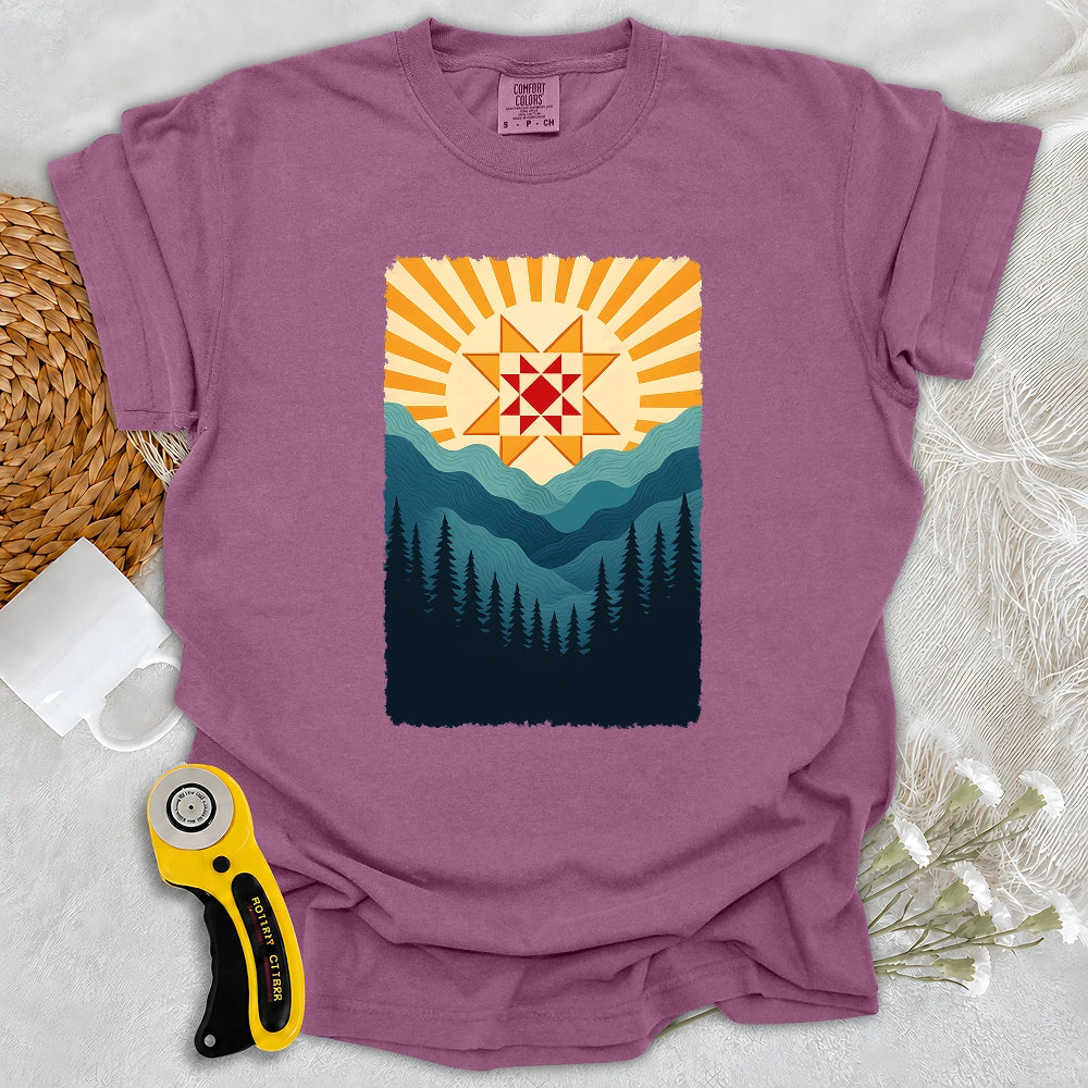Comfort Colors Quilting Sun T-shirt